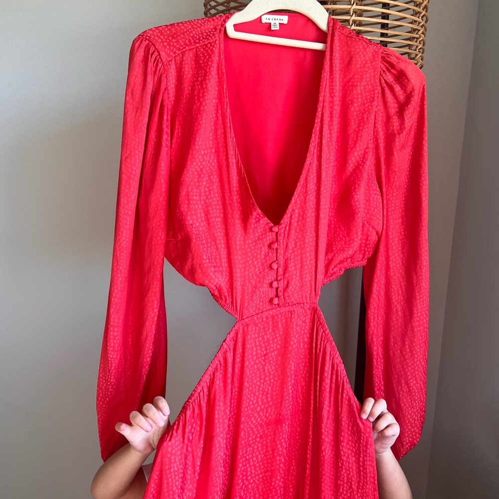 Vici cut out maxi dress